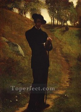 画家ジョン・ラファージの肖像 Oil Paintings